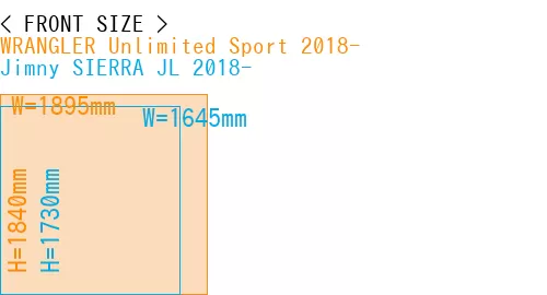 #WRANGLER Unlimited Sport 2018- + Jimny SIERRA JL 2018-